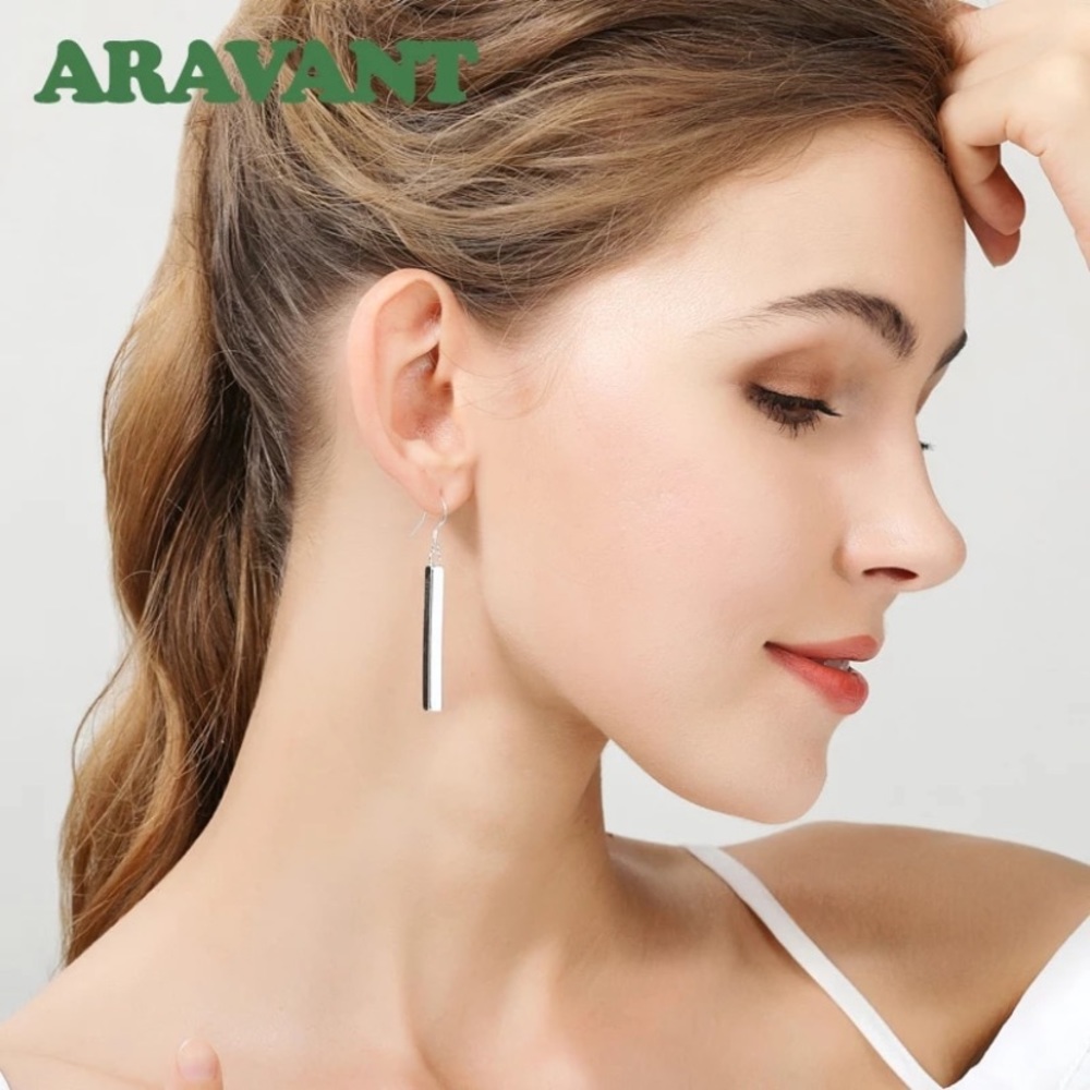 NEW Sterling silver Unique Earrings - Picture 4 of 5